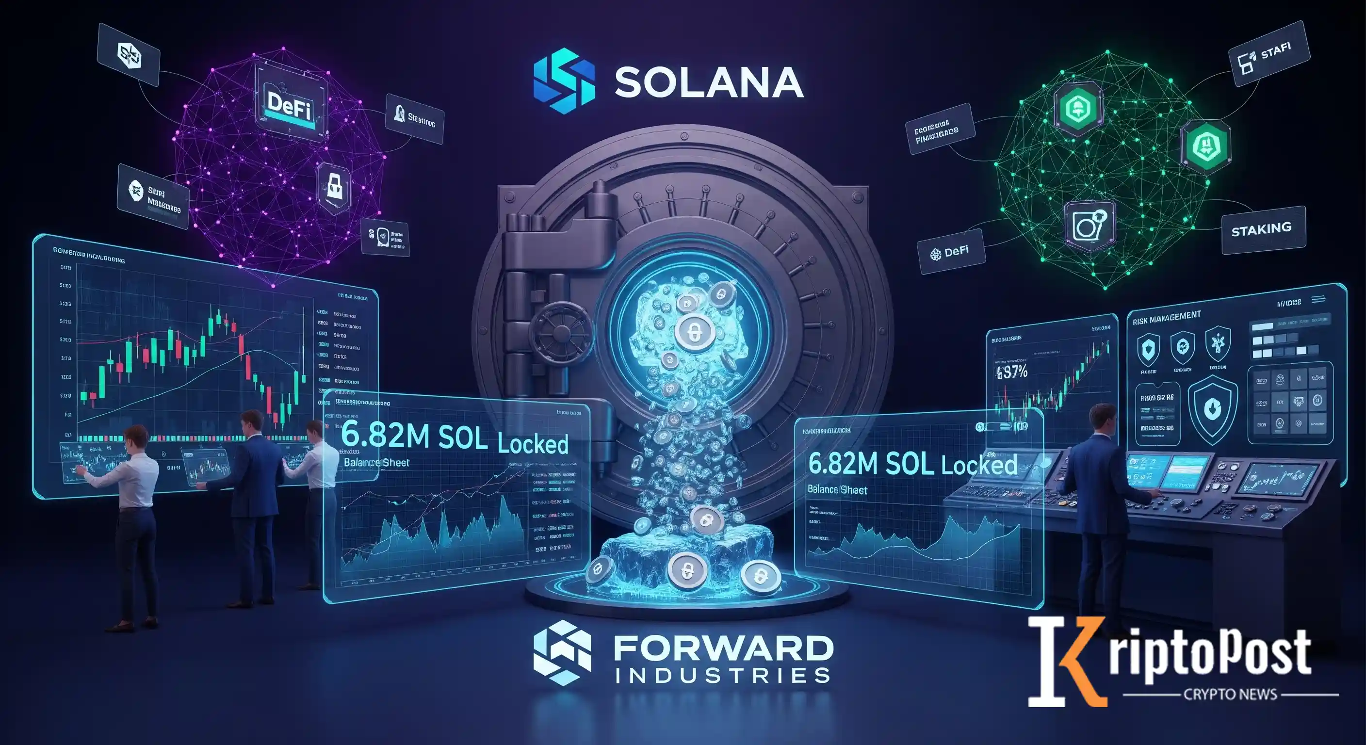 Forward Industries Hazine Stratejisinin İlk Haftasında 6,82 Milyon SOL'ü Kilitledi