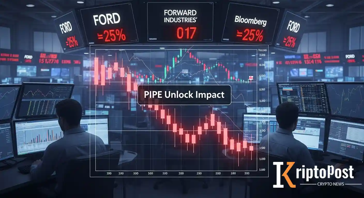 Forward Industries Hisseleri PIPE Paylarının Serbest Bırakılması Sonrası %25 Değer Kaybetti