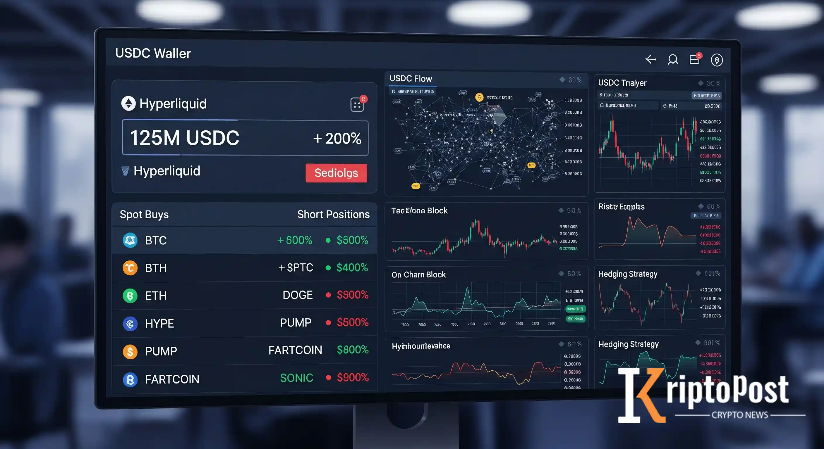 Galaxy Digital 125 Milyon Dolarlık USDC Transferiyle Spot Alımlar ve Short Pozisyonları Dengeledi