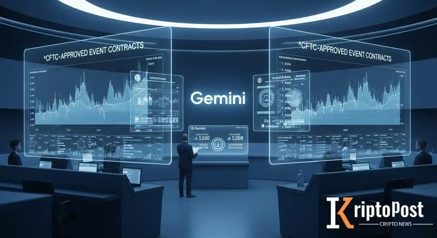 Gemini CFTC Denetimli Tahmin Pazarını Başlatmaya Hazırlanıyor