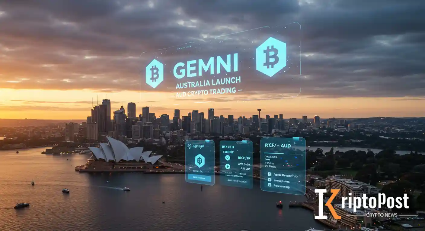 Gemini'den Avustralya Hamlesi: AUD ile Kripto Ticareti Başladı