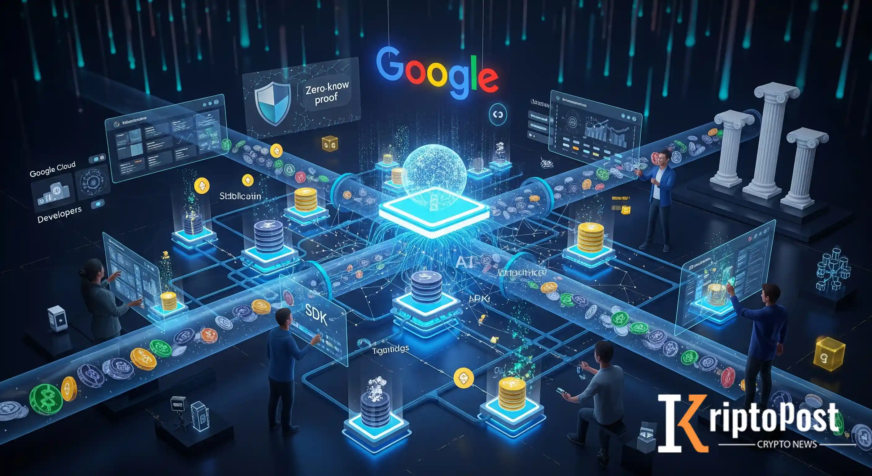 Google, AI Ödeme Protokolü Genişletmesi İçin Kripto Devleriyle İşbirliği Yapıyor