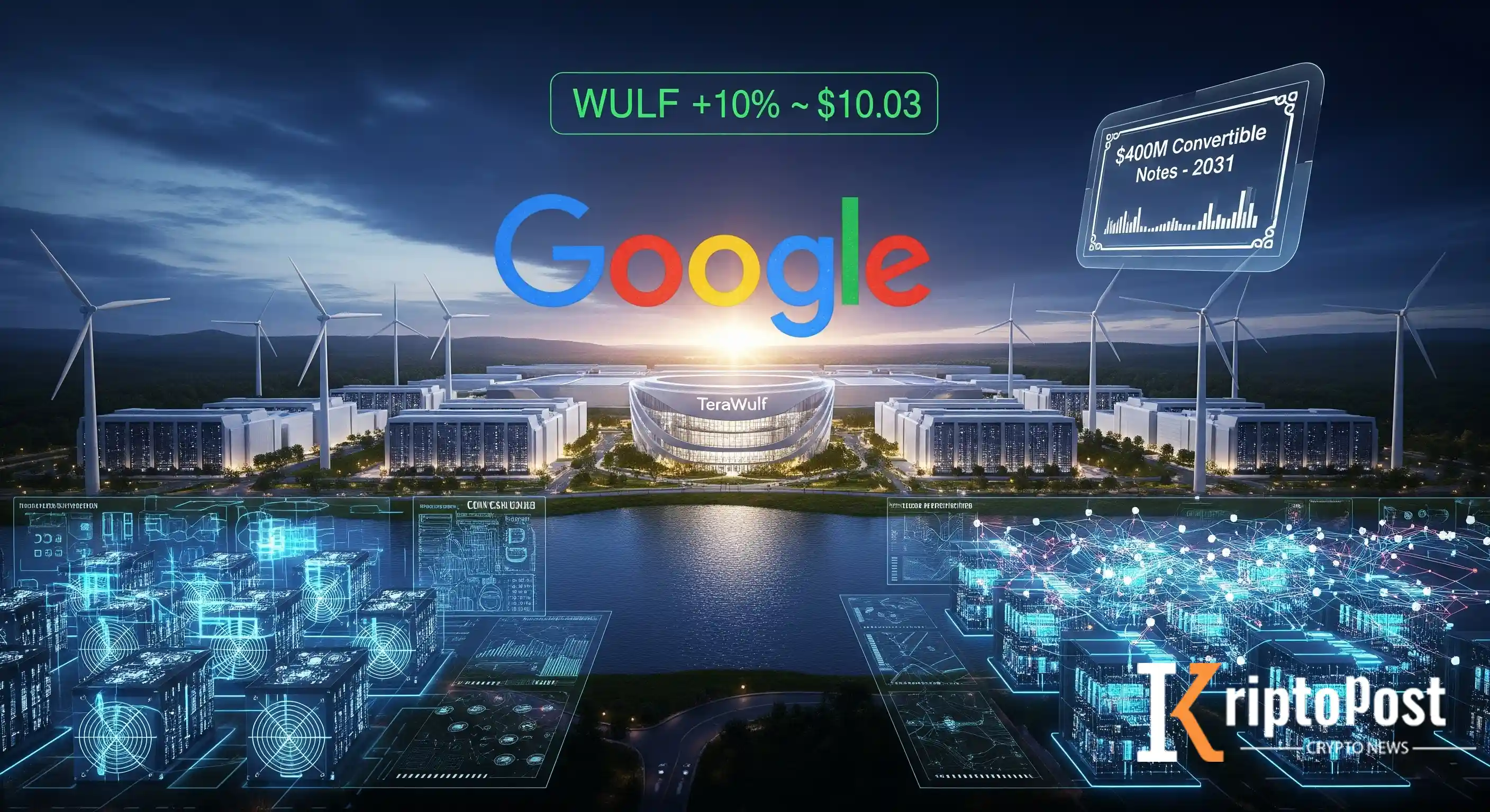 Google TeraWulf Yatırımını 1,4 Milyar Dolar Artırdı