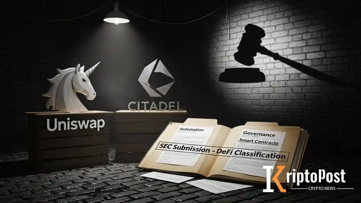 Hayden Adams, Citadel'in DeFi'yi Geleneksel Finans Olarak Sınıflandırma Girişimine Sert Tepki Gösterdi