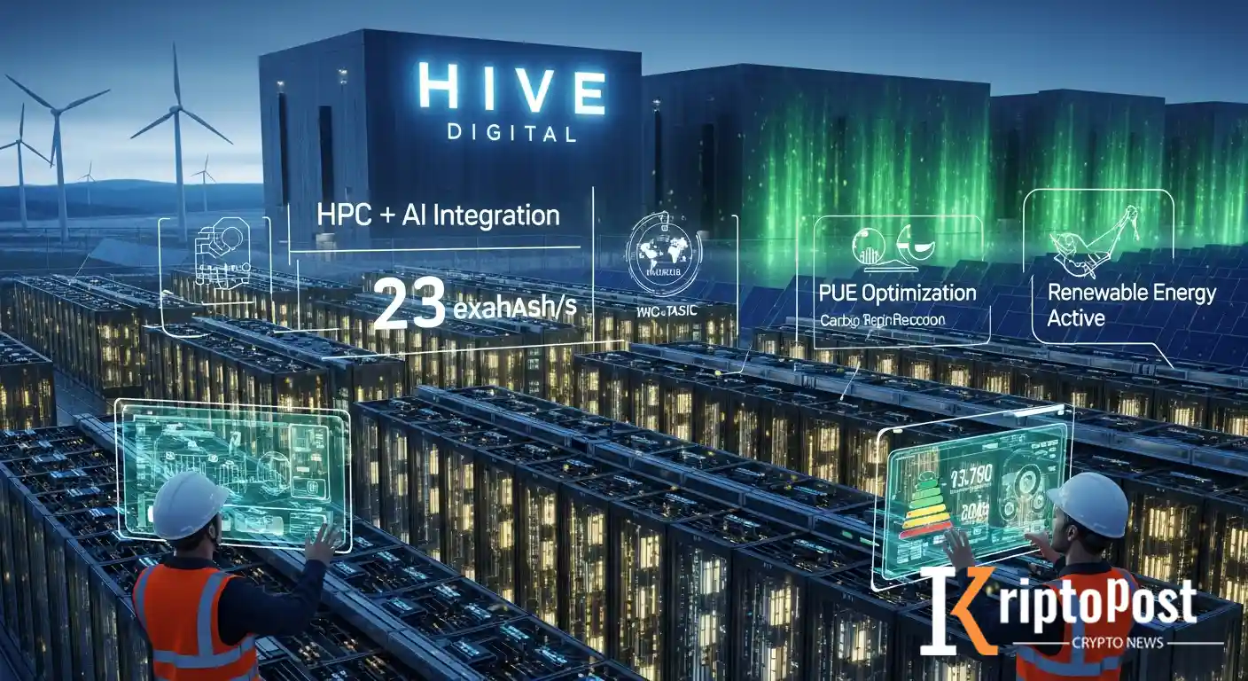 HIVE Digital Technologies 23 EH/S'e Ulaştı: Kanada Ve İsveç'te HPC Ve Yapay Zeka Veri Merkezlerini Genişletiyor