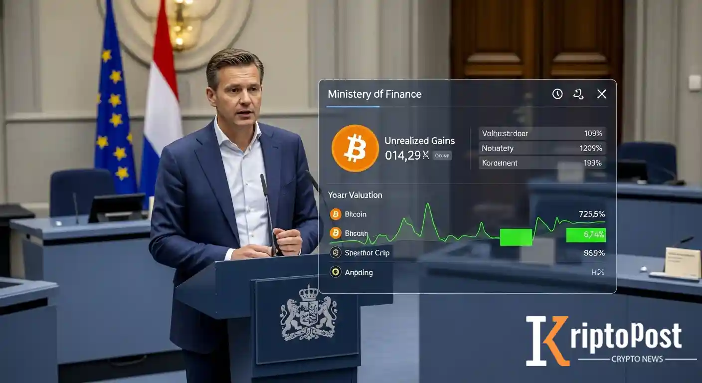 Hollanda 2028'de Gerçekleşmemiş Bitcoin Kazançlarını Vergilendirmeyi Planlıyor