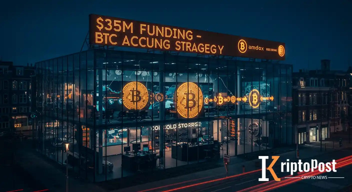 Hollandalı Kripto Şirketi Amdax 35 Milyon Dolar Toplayarak Bitcoin Satın Alımını Hızlandırdı