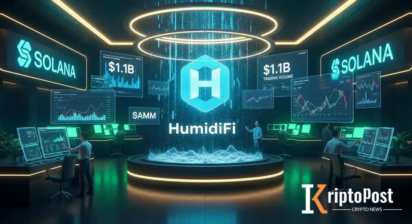 HumidiFi, Solana'nın En Büyük DEX'i Oldu: 1,1 Milyar Dolar Hacim
