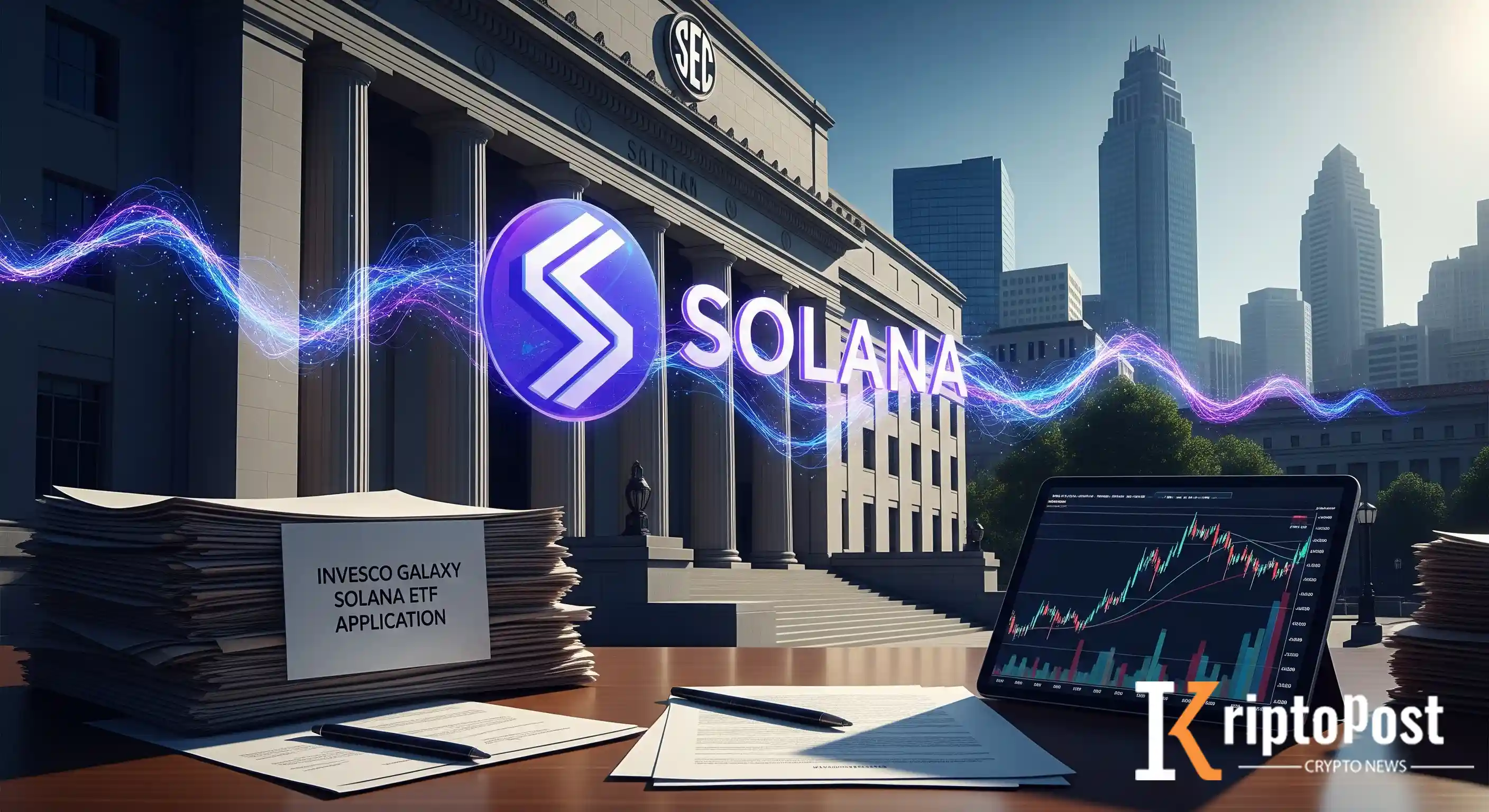 Invesco Galaxy'nin Solana ETF Başvurusu SEC Tarafından Kayda Alındı