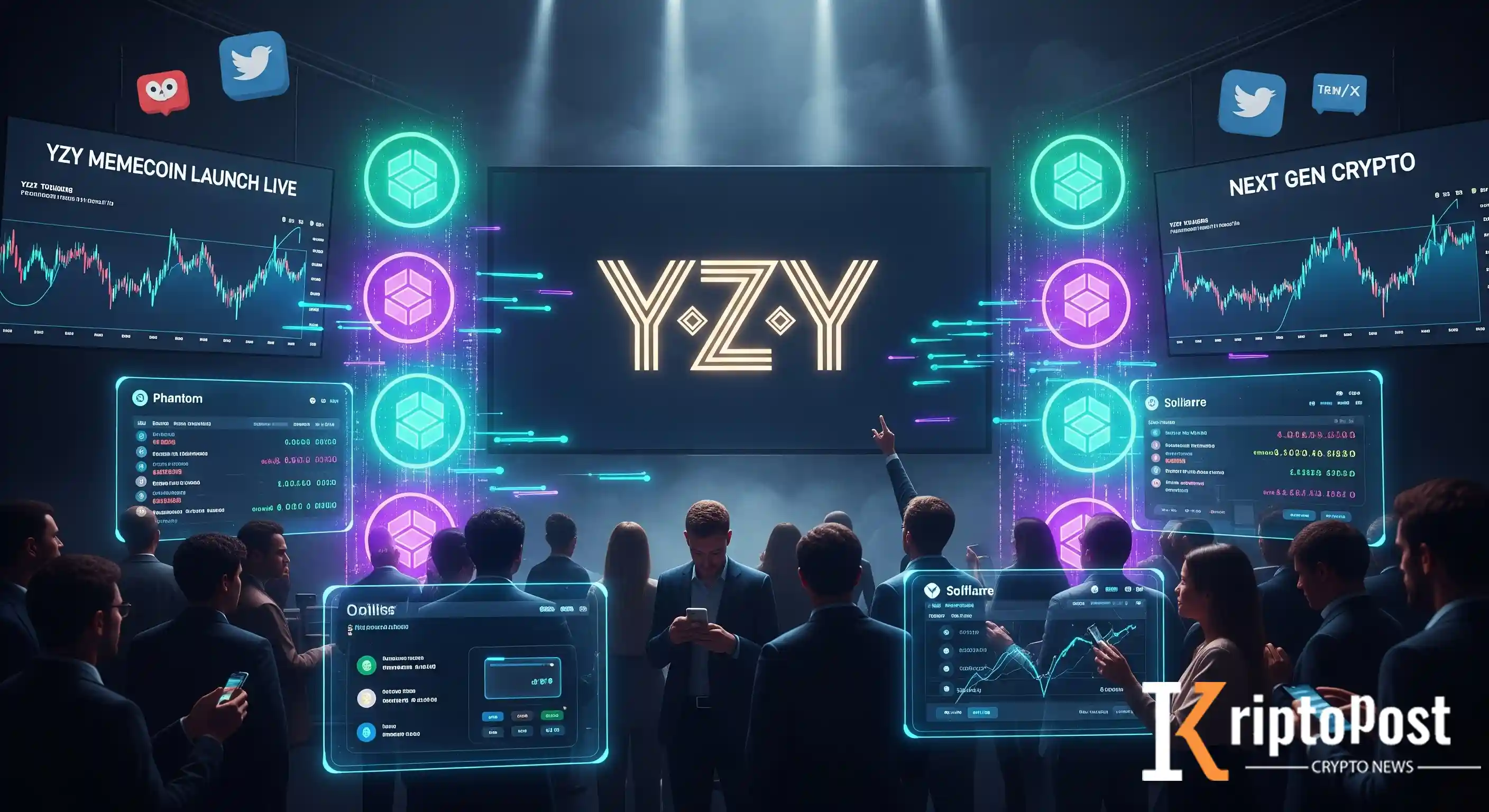 Kanye West Solana Üzerinde 'YZY' Memecoin'ini Piyasaya Sürdü