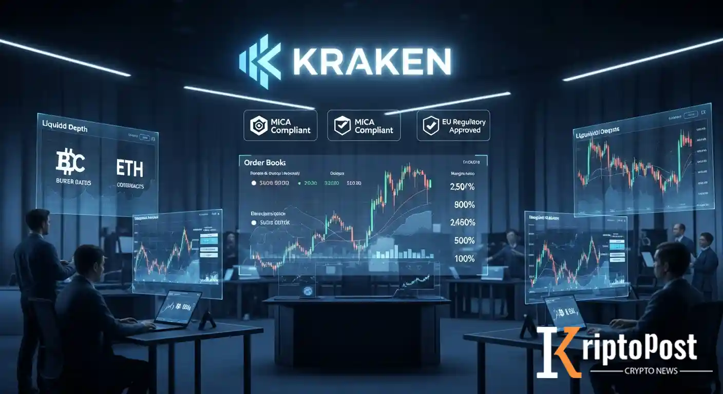 Kraken, AB'de Regüle Edilmiş Kripto-Teminatlı Vadeli İşlemleri Başlattı