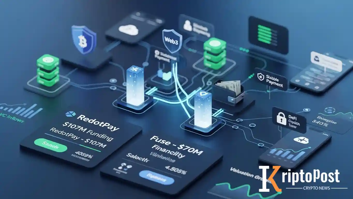 Kripto Girişim Sermayesi: RedotPay 107 Milyon Dolarla Önde, Fuse 70 Milyon Dolar Aldı
