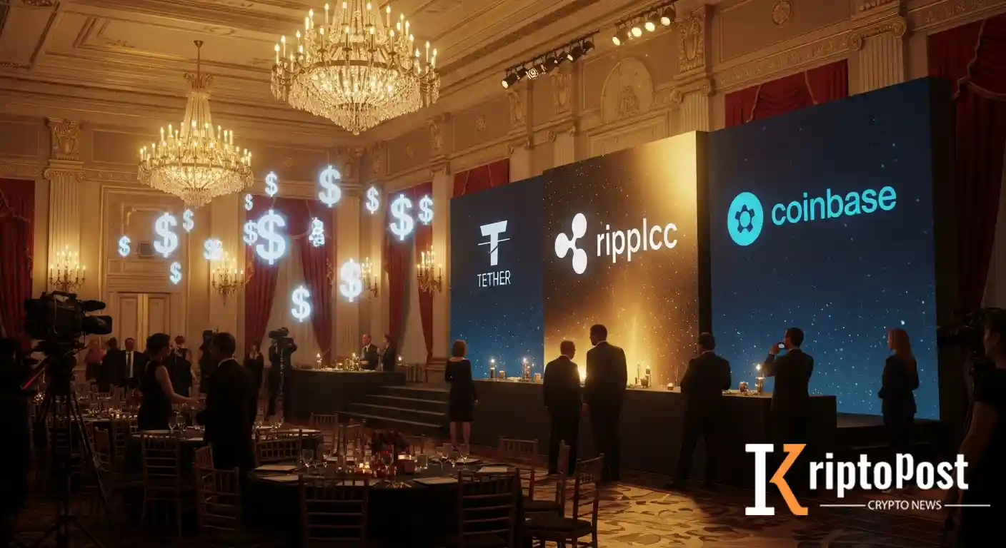 Kripto Şirketleri Ripple, Tether ve Coinbase Trump’ın 300 Milyon Dolarlık Beyaz Saray Balo Salonu İçin Bağış Yaptı