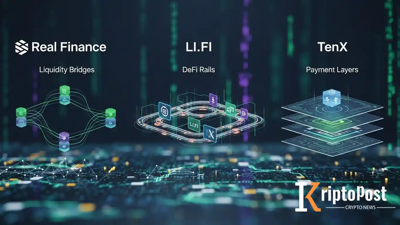 Kripto Yatırımlarında Yeni Dalga: Real Finance Ve LI.FI 29 Milyon Dolar, TenX 22 Milyon Dolar Fon Sağladı
