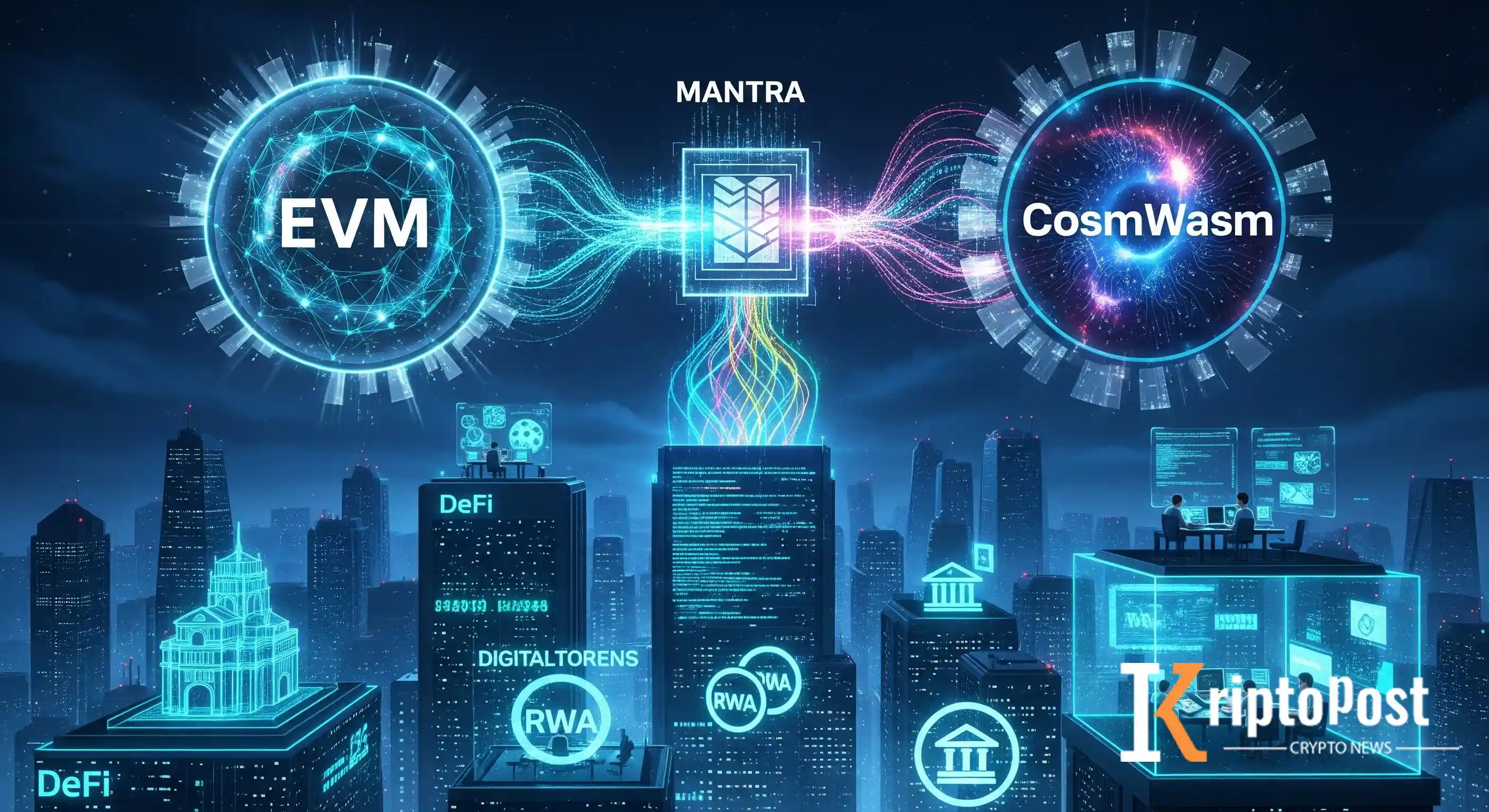 MANTRA Çoklu Sanal Makineye Geçti: EVM ve CosmWasm Artık RWA Odaklı Blokzincirde Aktif**
