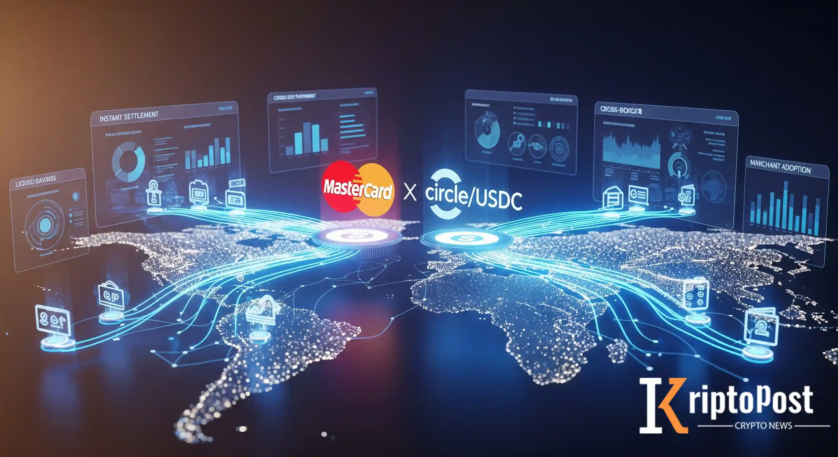 Mastercard İle Circle Ortaklığı : Stabilcoin Ödemelerini Küresel Ağda Yaygınlaştırıyor