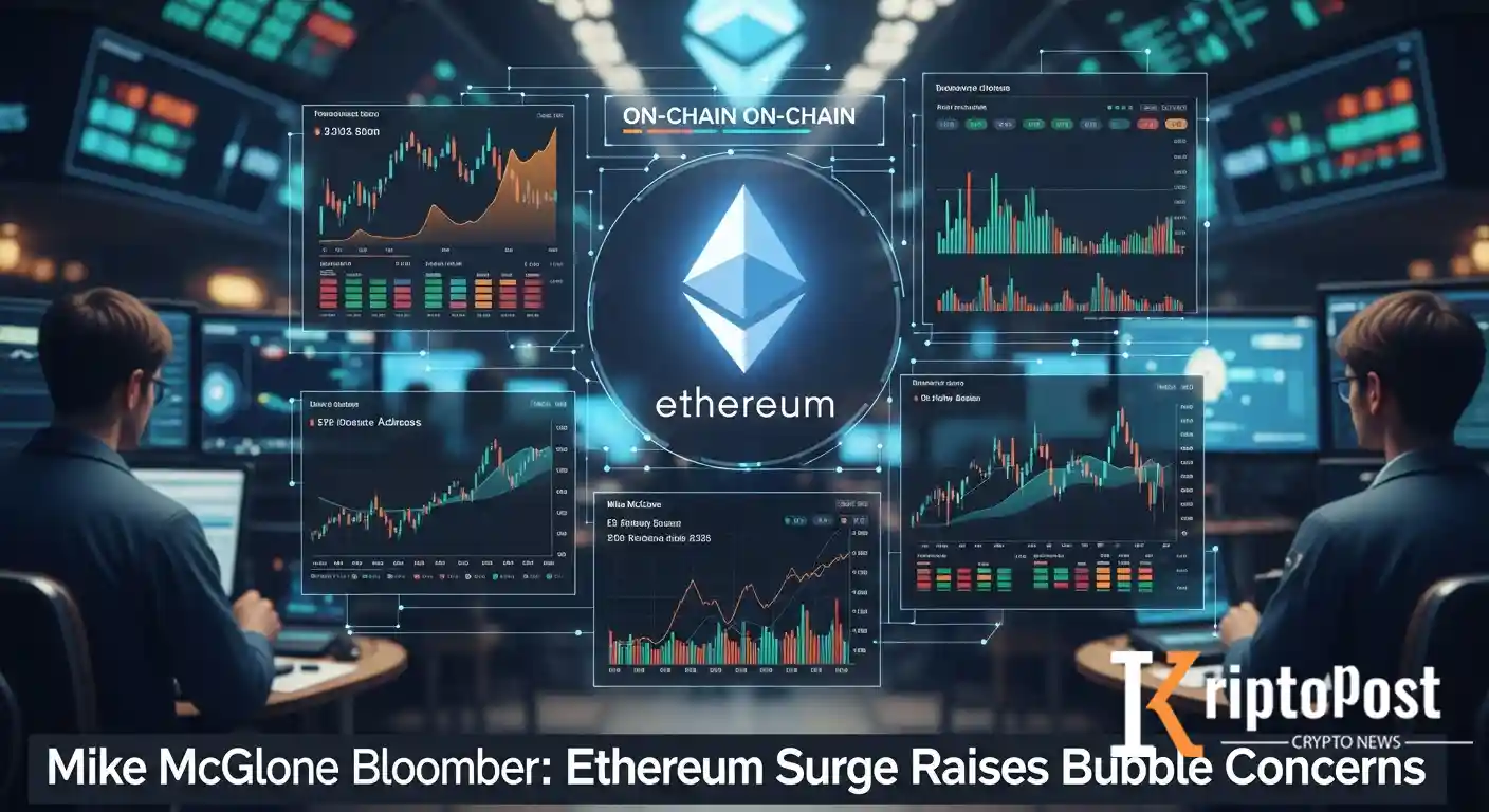 McGlone'dan Ethereum İçin Aşağı Yönlü Risk Uyarısı; Ağ Aktivitesi Rekor Kırıyor