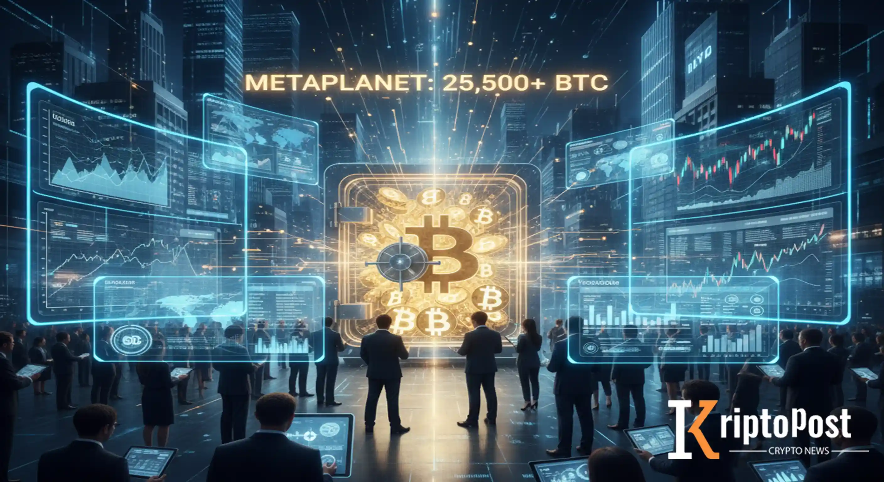 Metaplanet 5.419 BTC Daha Satın Aldı, Toplam Varlıkları 25.500 BTC'yi Aştı