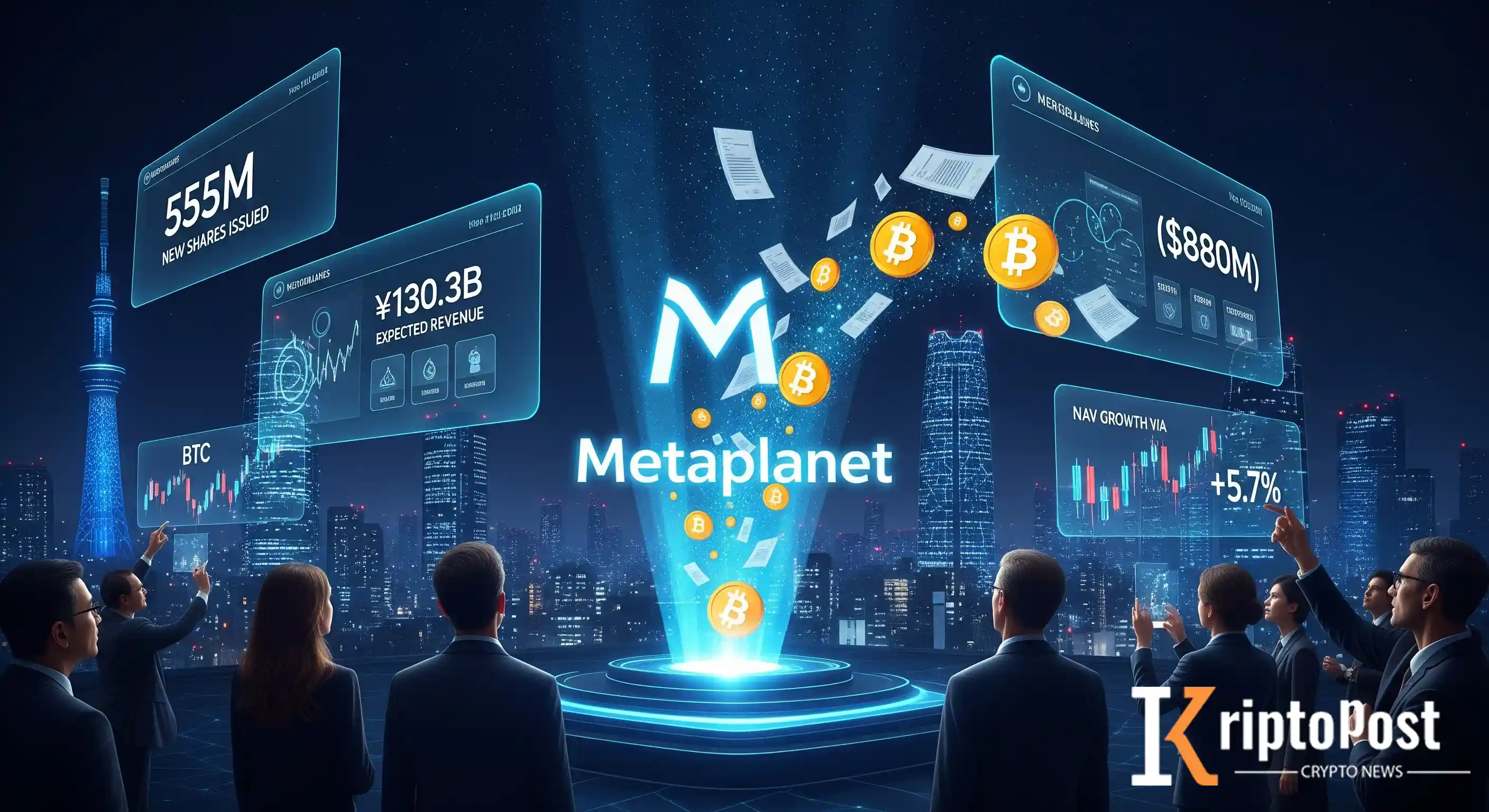 Metaplanet Bitcoin İçin 130,3 Milyar Yenlik Hisse Satışı Planlıyor