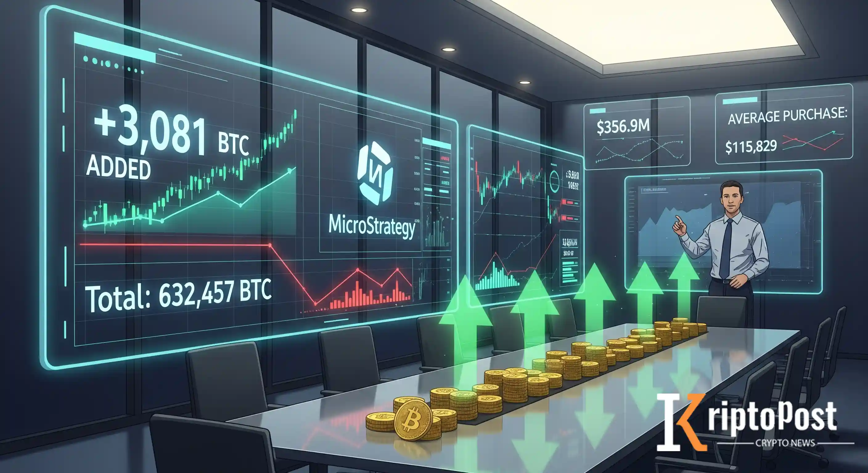 MicroStrategy Haftaya 3.081 Bitcoin Alımıyla Başladı