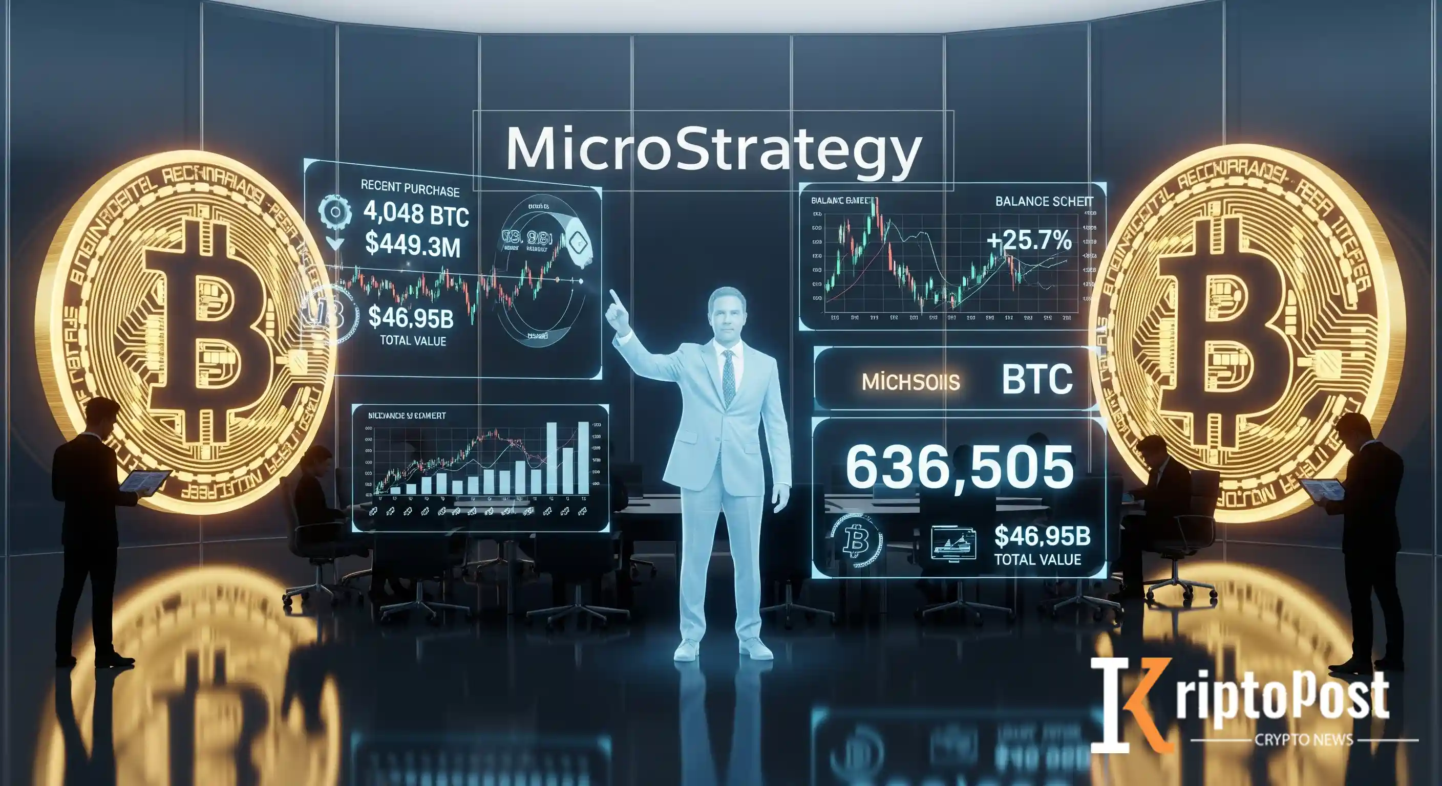 MicroStrategy Salı Günü 4.048 BTC Daha Aldı: Portföy 636.505 Adede Ulaştı