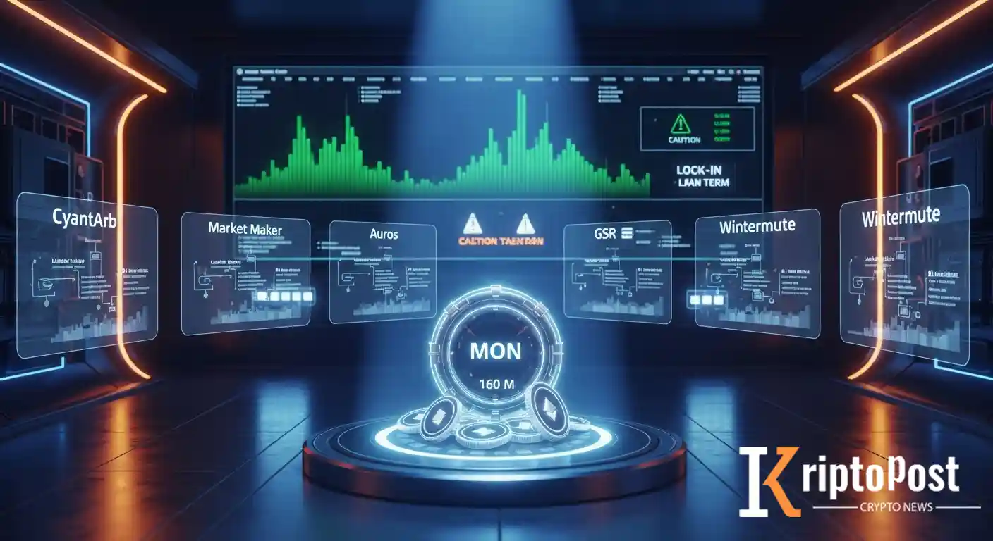 Monad ICO Beş Piyasa Yapıcısına 160 Milyon Token Ödünç Verdi