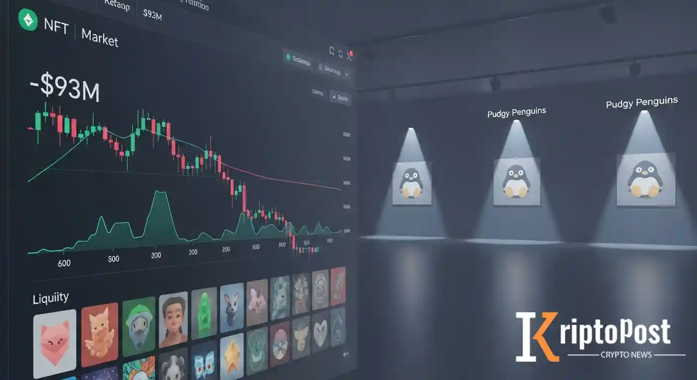 NFT Satışları Yüzde 42 Azaldı: Pudgy Penguins Satışları Yüzde 76 Düştü