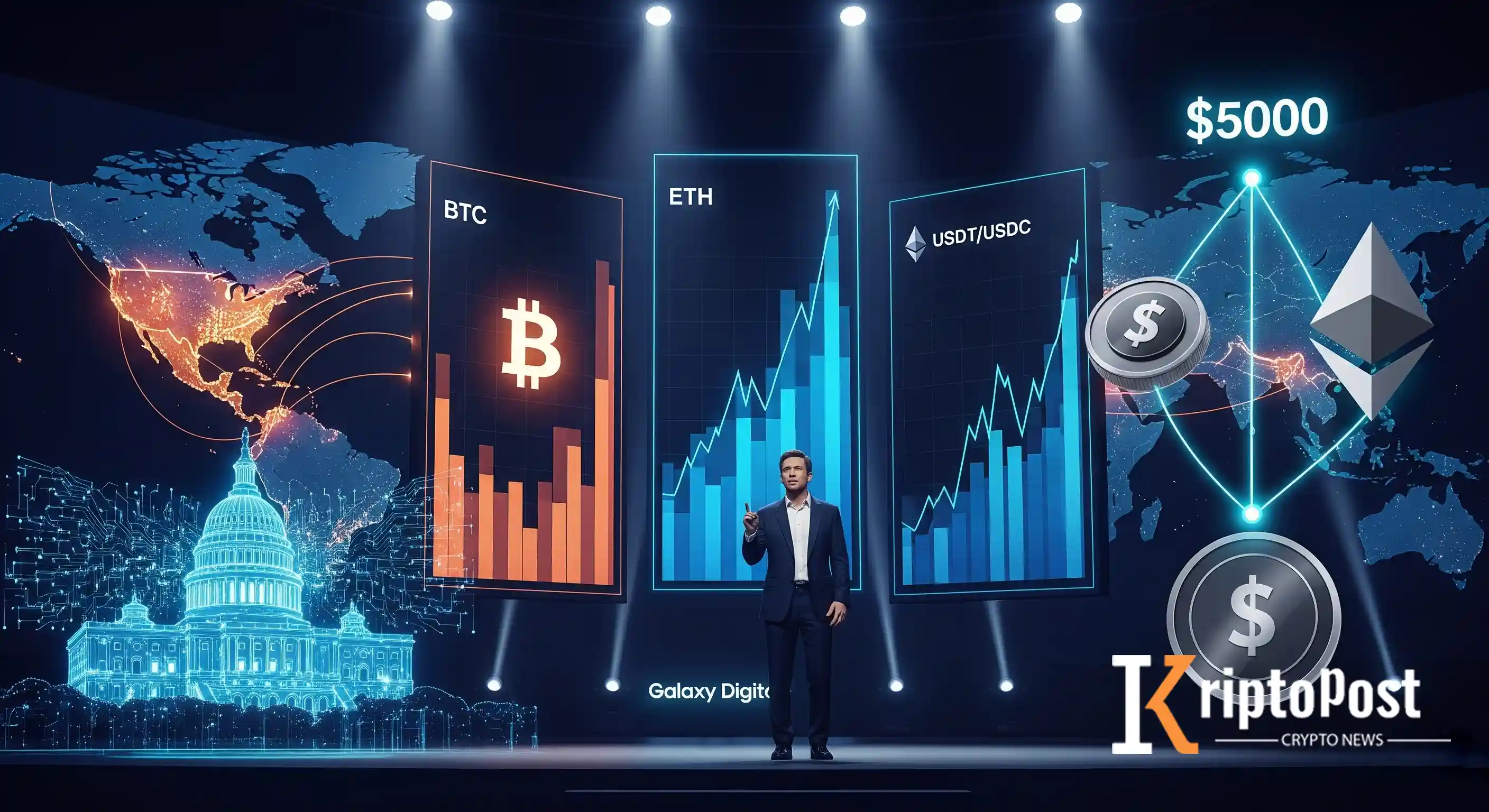 Novogratz: Ethereum 5.000 Doları Aşarsa Yükseliş Hızlanır, Olmazsa 2026'ya Sarkar