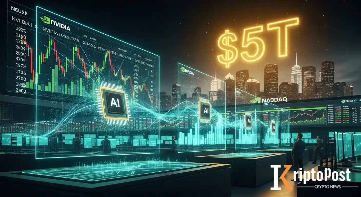 Nvidia 5 Trilyon Doları Aşarak ABD Piyasalarında Ralli Başlattı