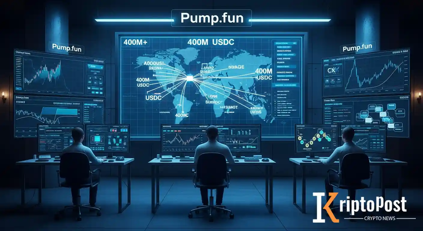 Pump.fun Ekibi İddialara Göre 400 Milyon Dolardan Fazla USDC Çekti