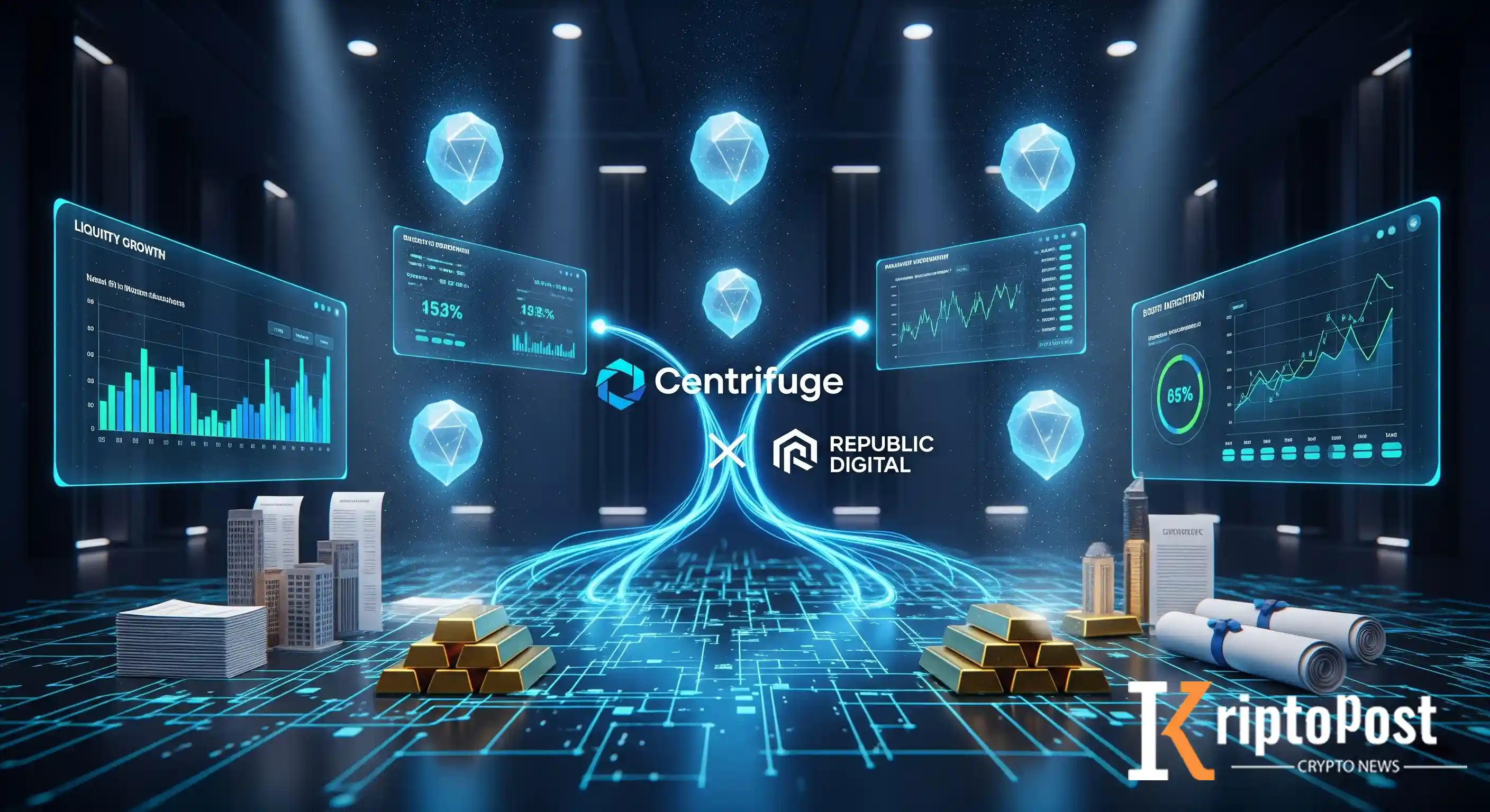 Republic Digital Tokenizasyon Hamlesine Katıldı: RWA Öncüsü Centrifuge’e Yatırım