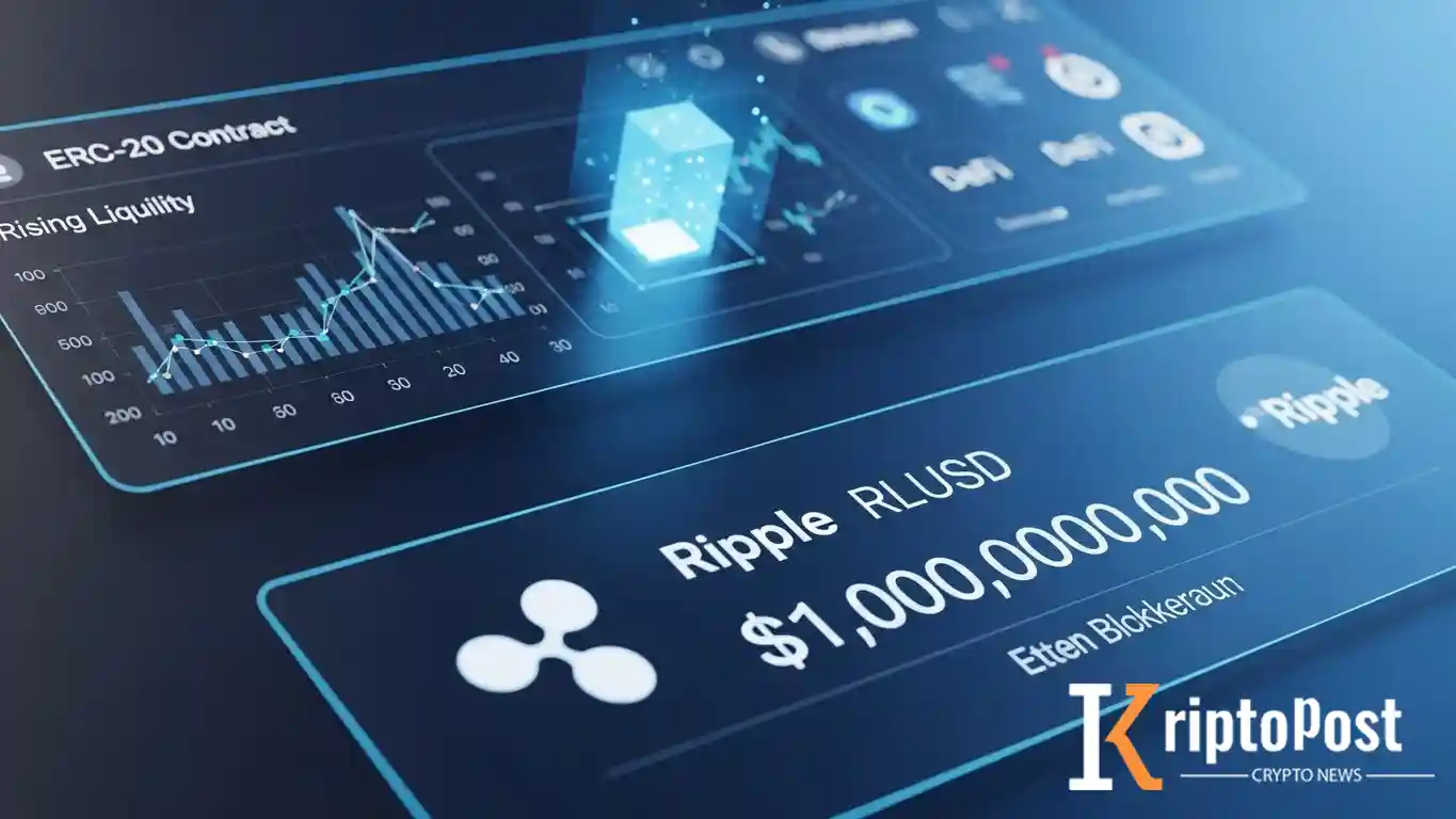 Ripple'in RLUSD Stablecoini Ethereum'da 1 Milyar Dolar Arzı Aştı