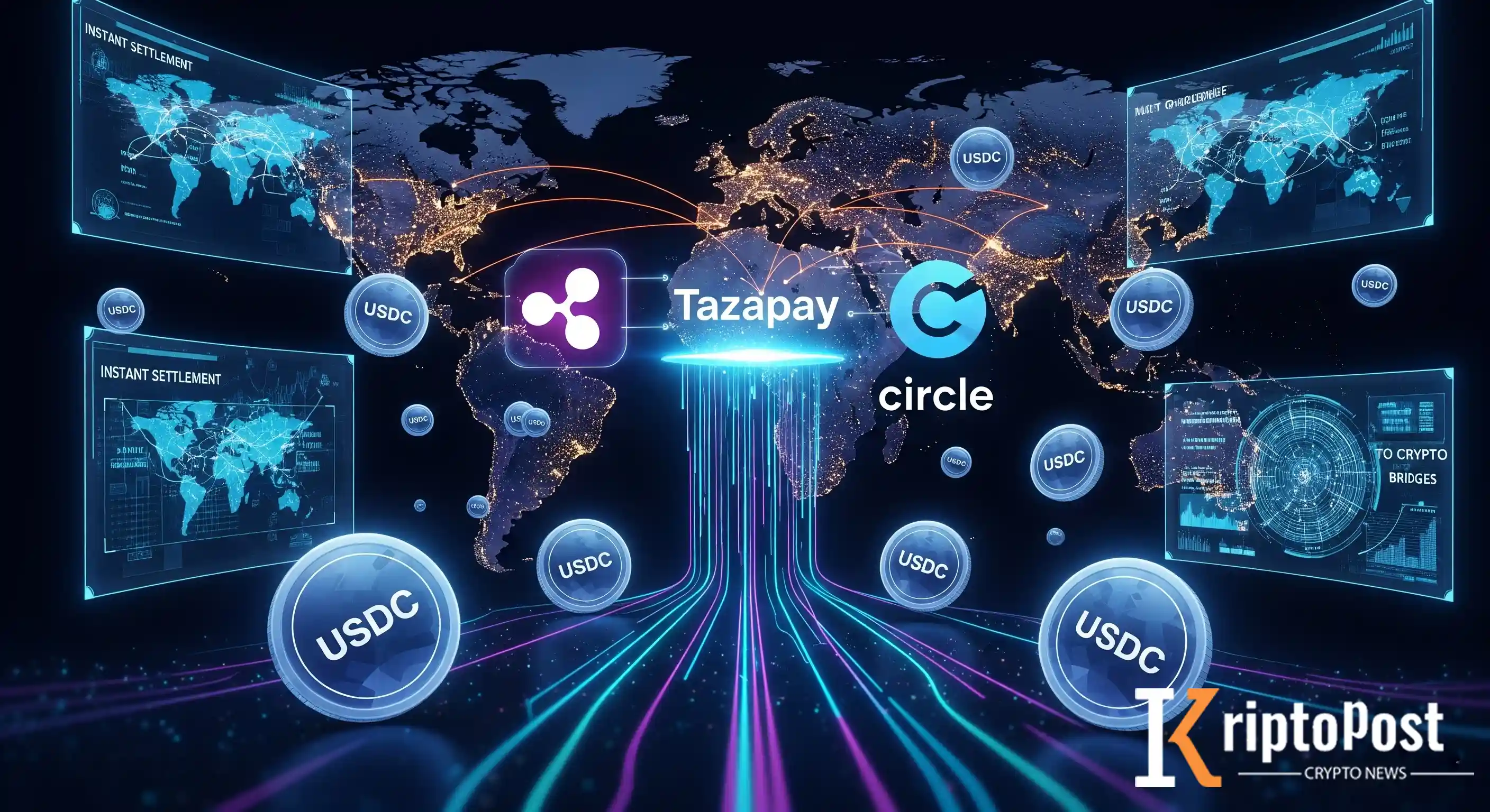 Ripple Ve Circle, Singapurlu Tazapay'in Seri B Turuna Ortak Oluyor: Sınır Ötesi Ödemeler Hızlanıyor