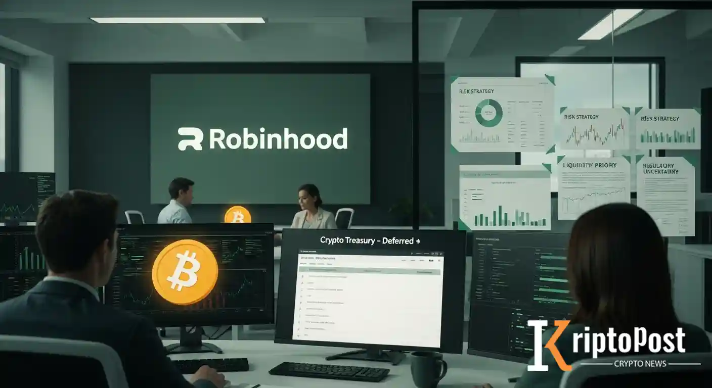 Robinhood'dan Açıklama: Şirketin Şu Anda Kripto Para Hazinesi Kurma Planı Yok