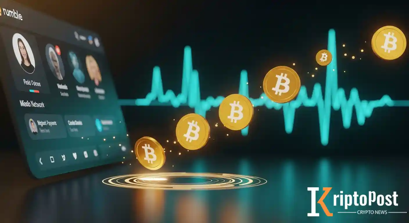 Rumble, Bitcoin Bahşişleriyle İçerik Üreticilerinin Gelirini Artırıyor