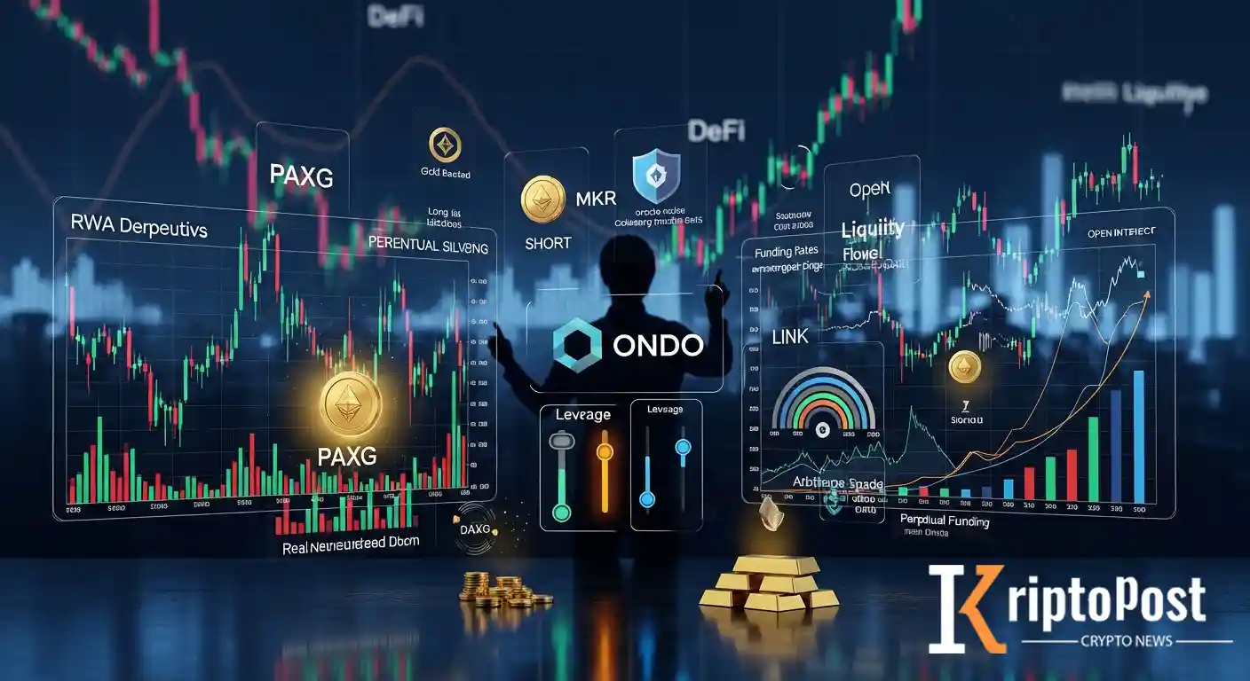 RWA Perpetual'leri Isınıyor: Altın Ve Gümüş Sallanıyor, ONDO PAXG MKR LINK Öne Çıkıyor