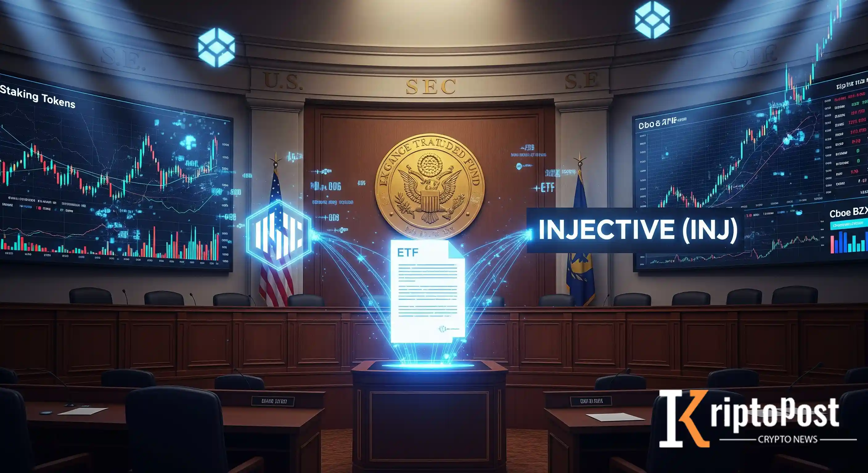 SEC Injective (INJ) Staking ETF Başvurusunu Değerlendiriyor