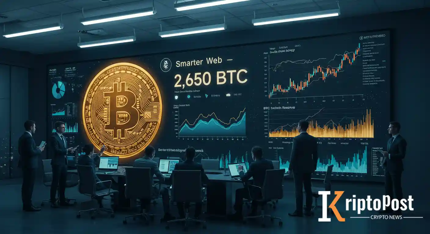 Smarter Web Şirketi Bitcoin Rezervini 2.650 BTC'ye Çıkardı