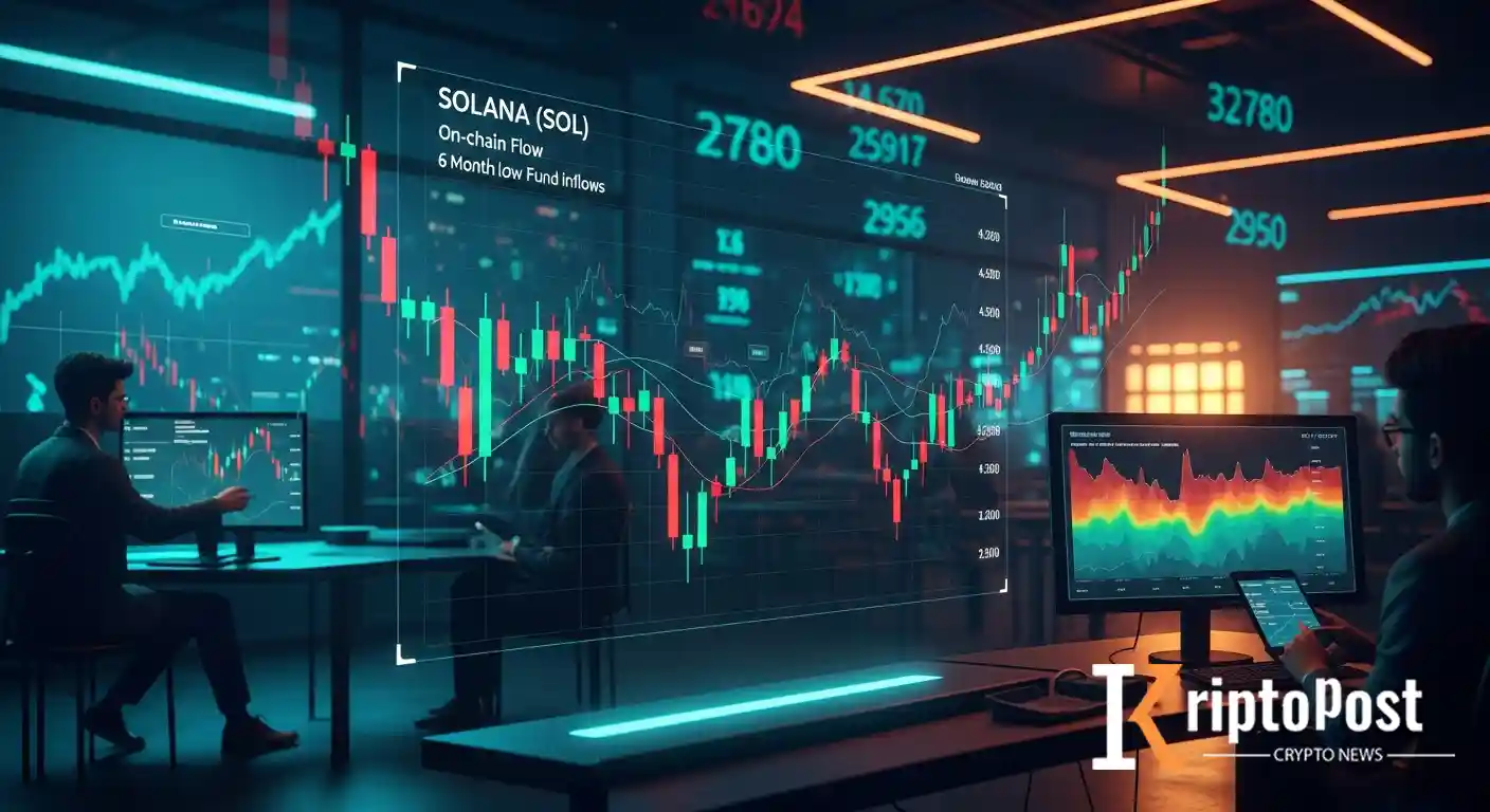 Solana'ya Gelen Fonlar 6 Ayın En Düşüğüne Geriledi; Fiyat 200 Dolar Direncini Kıramadı