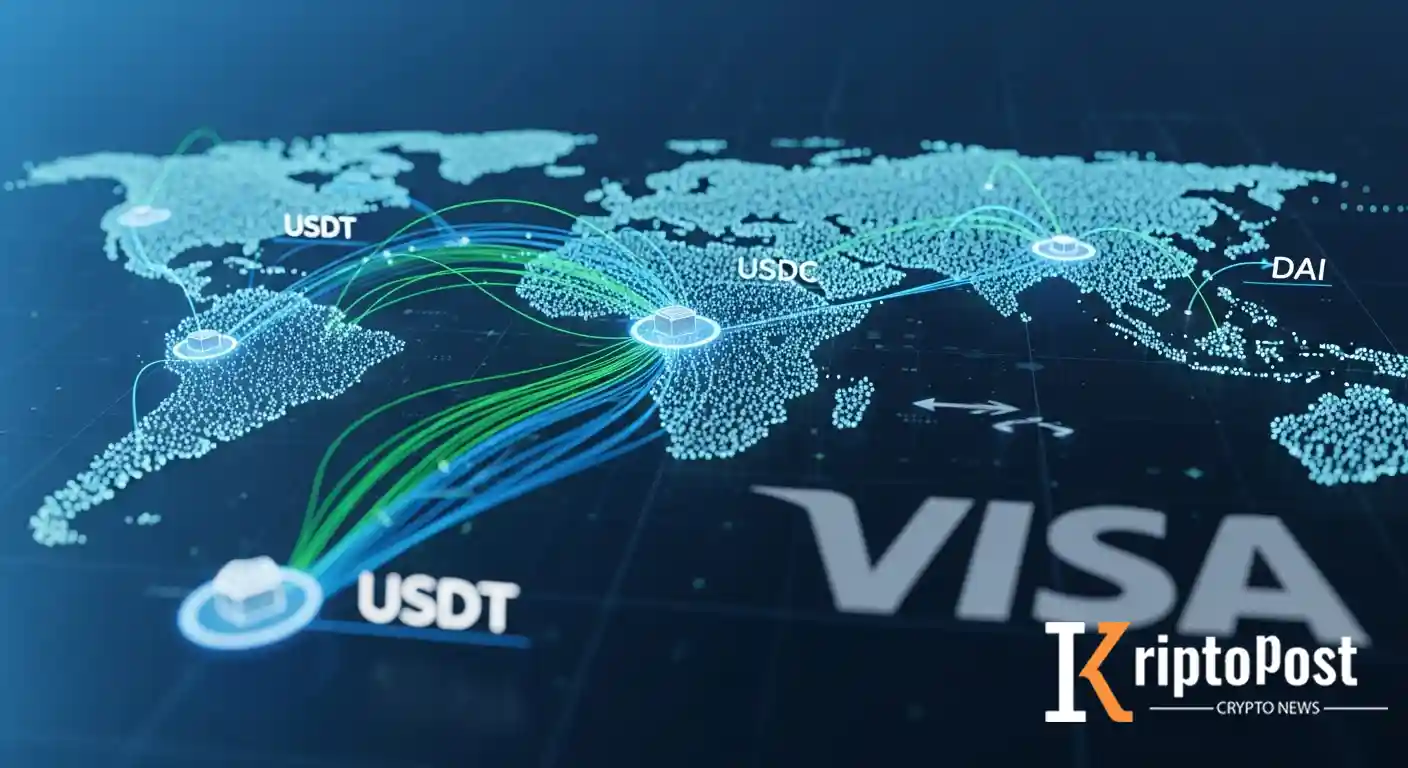 Stabilcoinler Visa'yı Geride Bıraktı: On-Chain Hacim 46 Trilyon Dolara Ulaştı