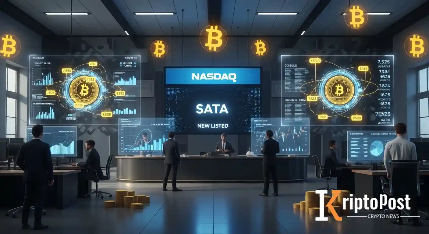 Strive Nasdaq'ta SATA'yı Listeledi: 7.525 Bitcoin Rezerviyle Piyasa Hamlesi