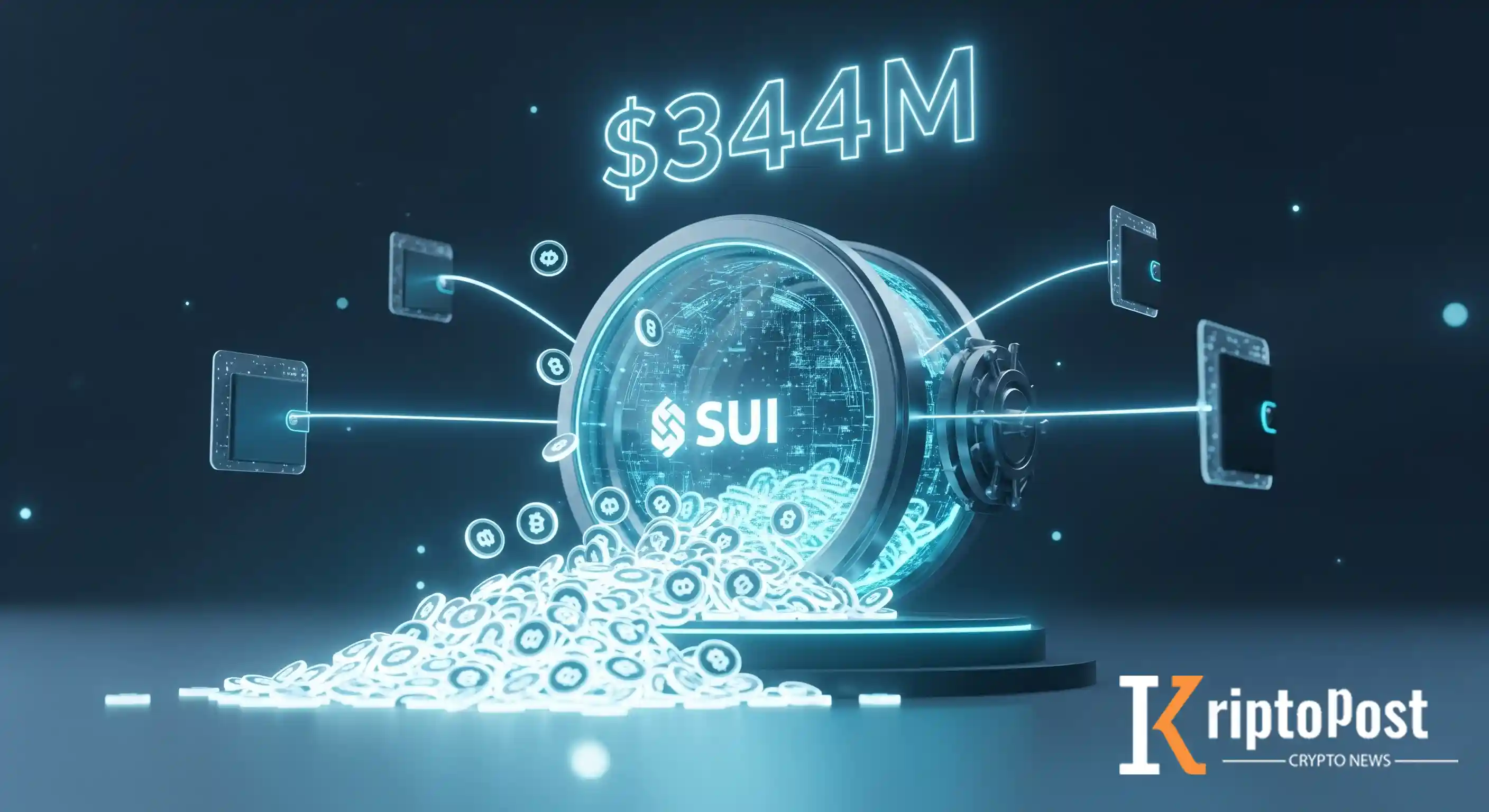 SUI Grubu Hazinesi 20 Milyon Token Eklenmesiyle 344 Milyon Dolara Yükseldi