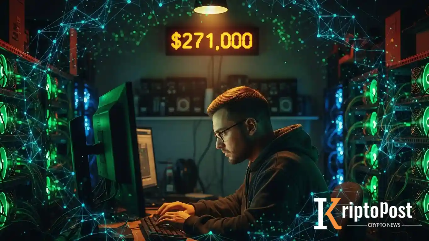 Tek Başına Bitcoin Madencisinin Nadir Zaferi: 271.000 Dolar Değerinde Blok Ödülü Kazandı