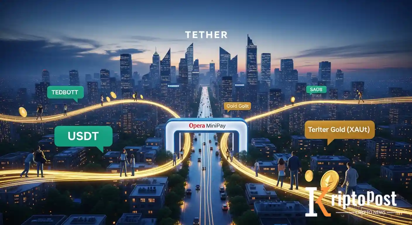 Tether Ve Opera, MiniPay Üzerinden USDT Ve Tether Gold Desteğini Küresel Ölçekte Büyütüyor