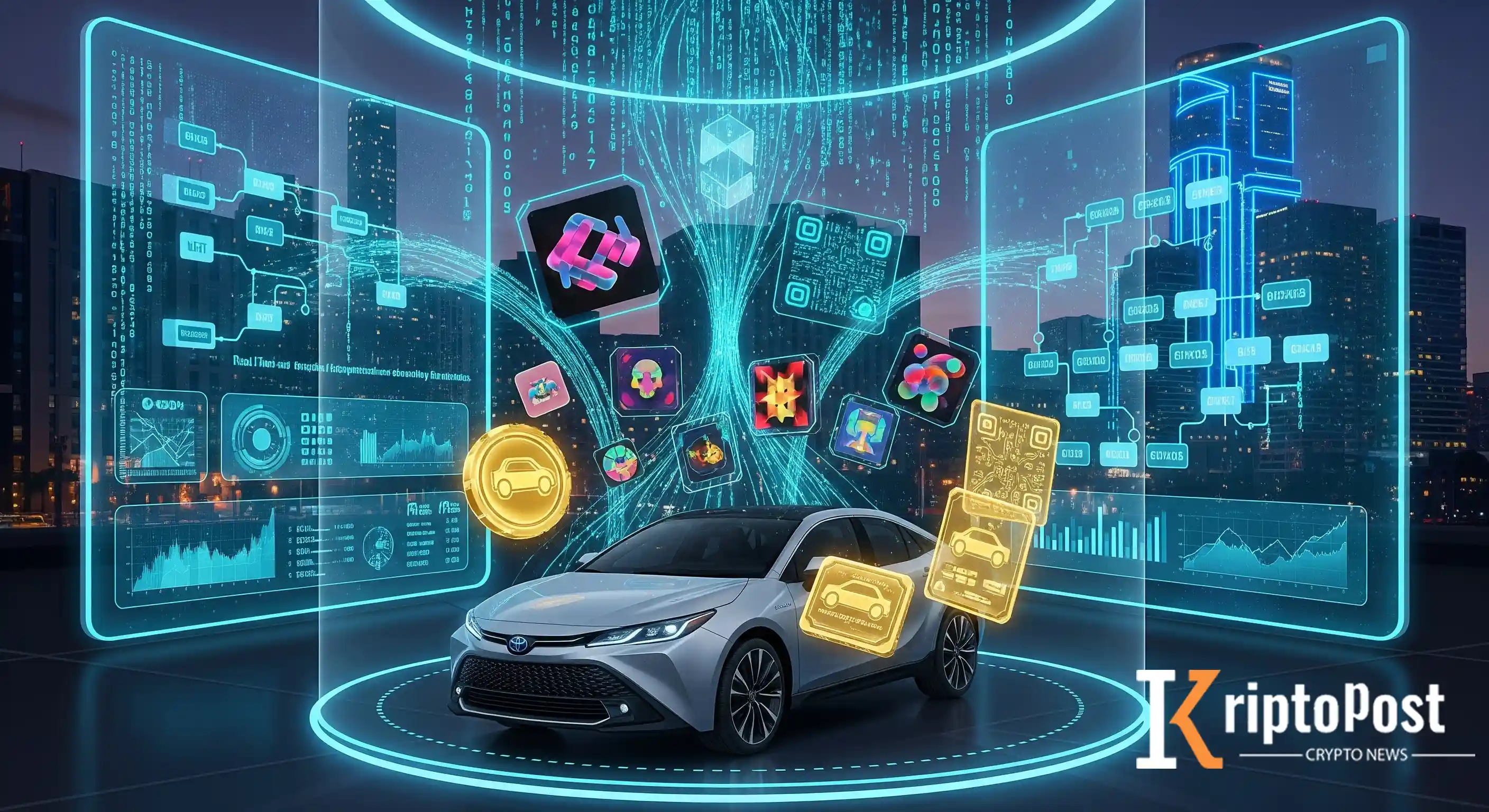 Toyota Blockchain İle Araçları Alınıp Satılabilen Gerçek Dünya Varlıklarına Dönüştürüyor