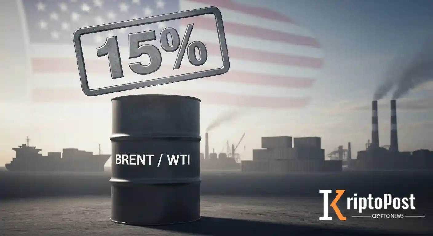 Trump'ın %15 Tarife Kararı Talep Beklentilerini Zayıflatınca Petrol Fiyatları Düştü