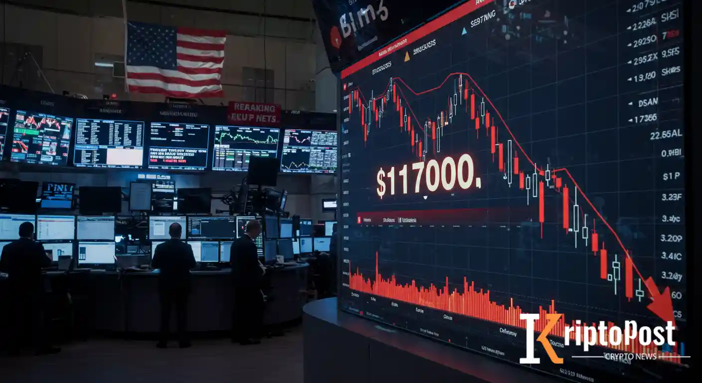 Trump'ın Gümrük Tarifesi Tehdidi Kripto Piyasalarını Sarsıyor: Bitcoin 117 Bin Doların Altına Düştü
