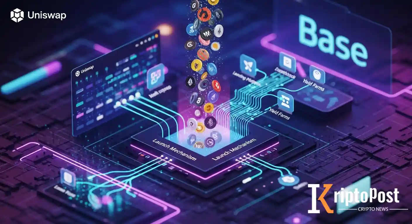 Uniswap, Base'de Sürekli Temizleme Açık Artırmasıyla Token Lansmanını Yayına Aldı