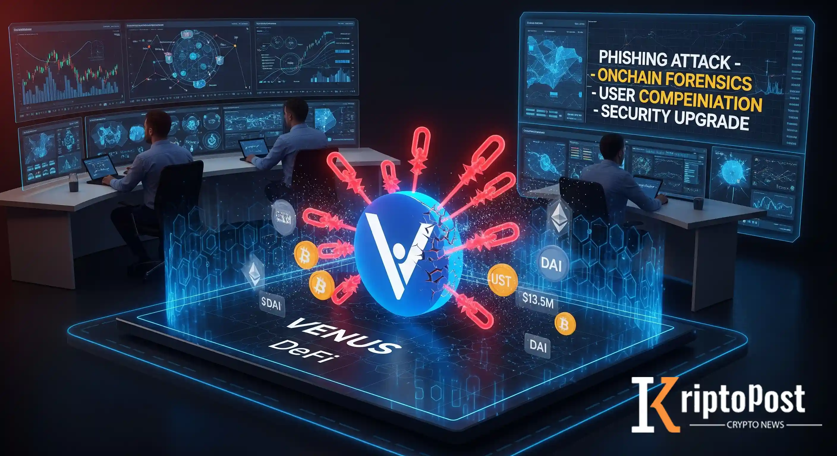 Venus Protocol Phishing Saldırısında Kaybedilen 13,5 Milyon Doları Geri Aldı