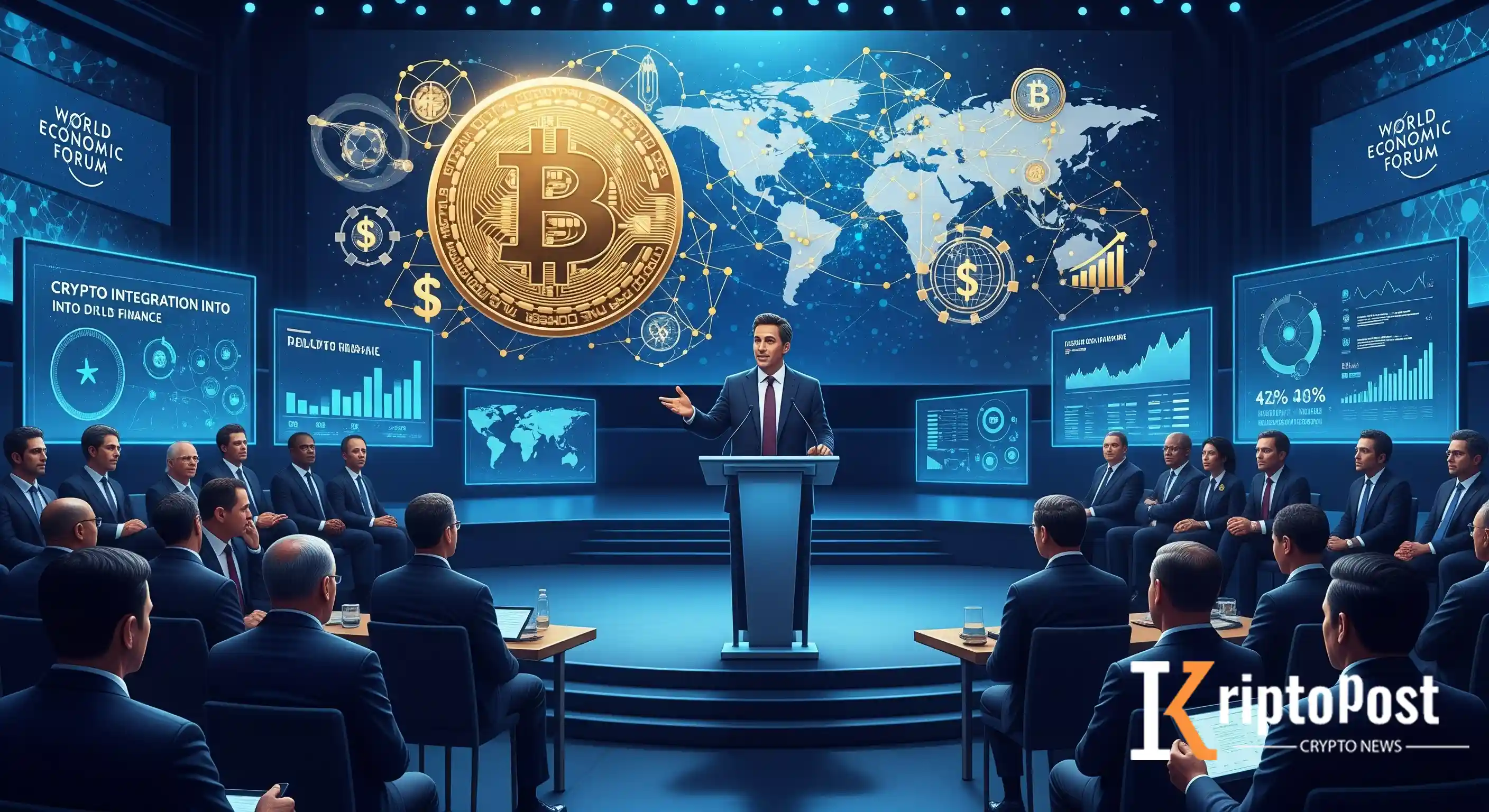 Wall Street'in En Büyük Bitcoin Destekçisi Dünya Ekonomik Forumu'nda Söz Sahibi Oluyor